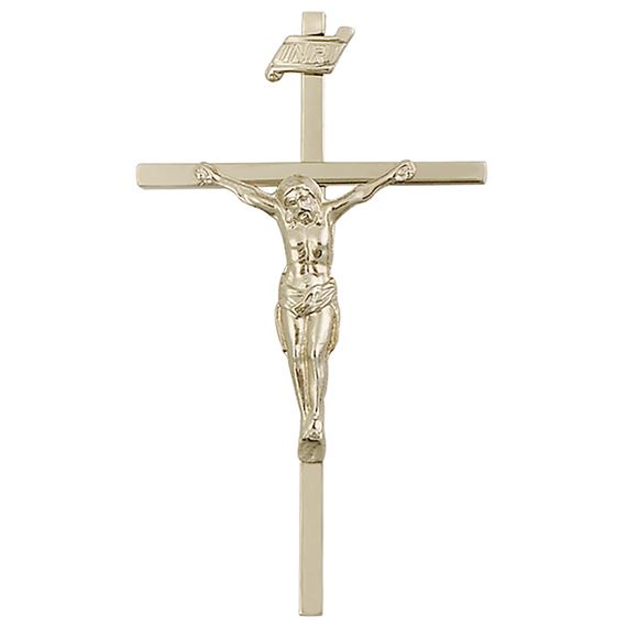 14KT GOLD SIMPLE CRUCIFIX