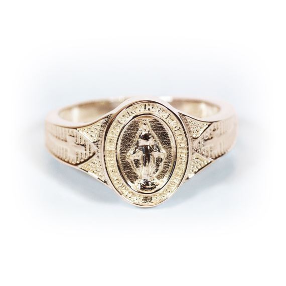 14kt Gold Miraculous Ring