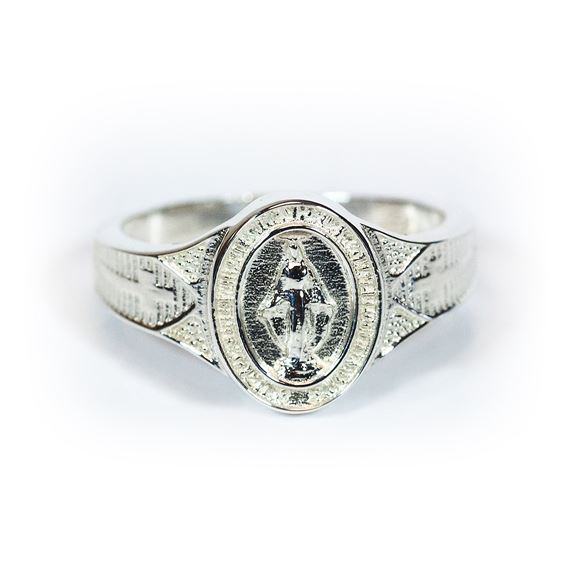 Sterling Silver Miraculous Ring