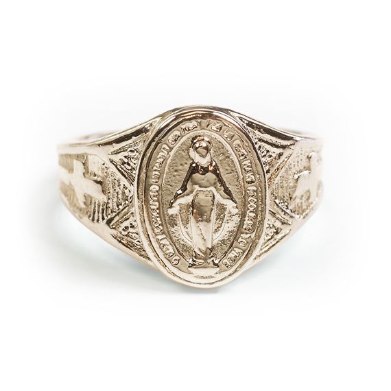 14kt Gold Miraculous Ring