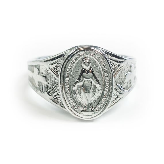 Sterling Silver Miraculous Ring