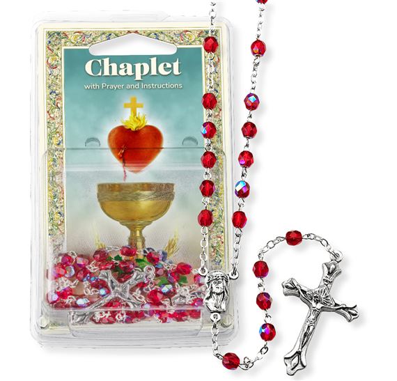 CHAPLET OF THE PRECIOUS BLOOD - GLASS BEAD