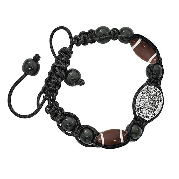 ST. SEBASTIAN SPORTS BRACELET - FOOTBALL