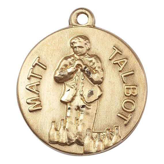 14KT GOLD MATT TALBOT MEDAL