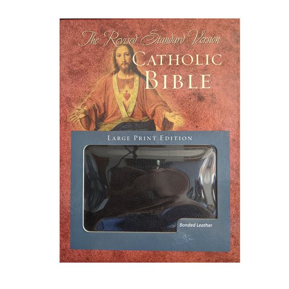 RSV CATHOLIC EDITION BIBLE - ENLARGED PRINT WITH THUMB INDEX