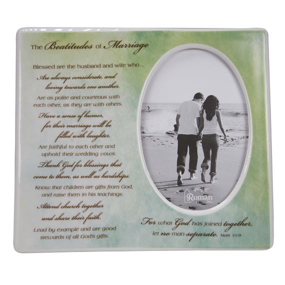 THE BEATITUDES OF MARRIAGE - PICTURE FRAME