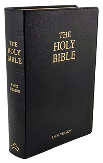 THE HOLY BIBLE - KNOX TRANSLATION (FLEXIBLE LEATHER COVER)