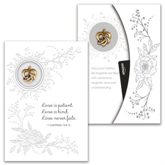 WEDDING GREETING CARD - 1 CORINTHIANS