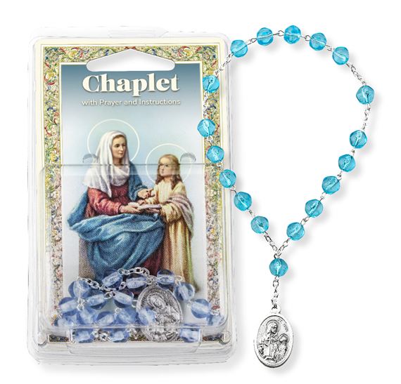 ST. ANNE GLASS BEAD CHAPLET