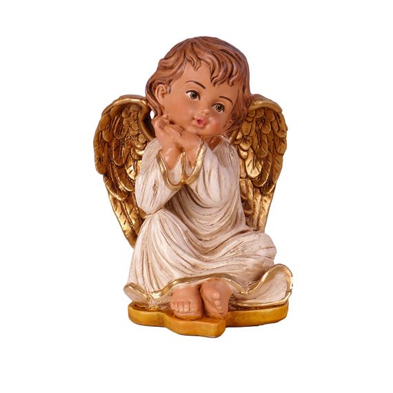 ANGEL STATUE (SEATED) - 7"