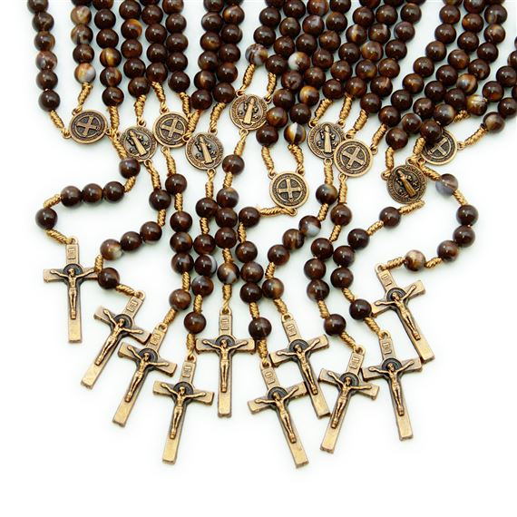 ST. BENEDICT ROSARY - PACK OF 10
