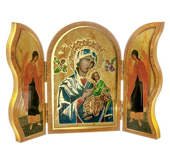 OUR LADY OF PERPETUAL HELP TRIPTYCH