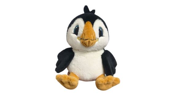 PUFFEL - STUFFED PUFFIN PLUSHIE - 6 3/4"