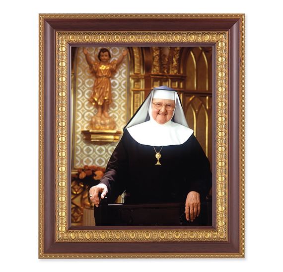 MOTHER ANGELICA FRAMED PORTRAIT - 10" X 12"