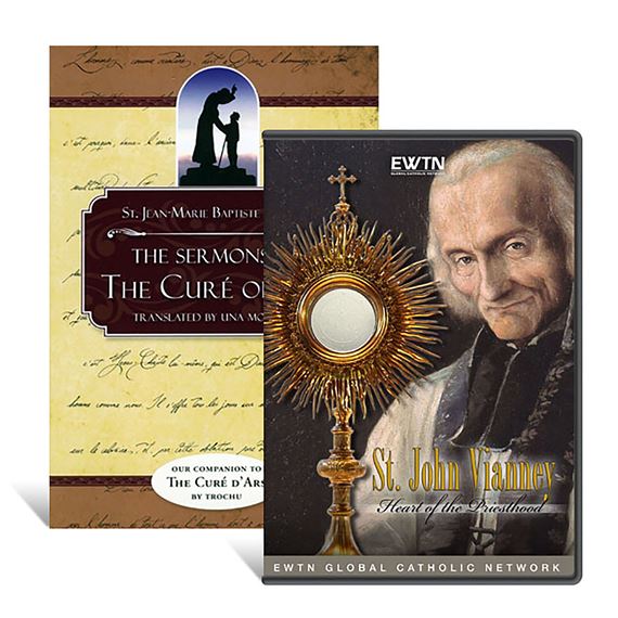 SERMONS OF THE CURE OF ARS BOOK AND FREE DVD
