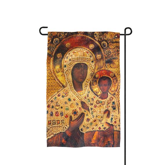 VIRGIN OF SMOLENSK GARDEN FLAG