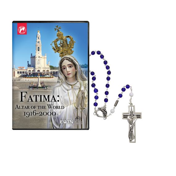 FATIMA: ALTAR OF THE WORLD DVD & ROSARY SET