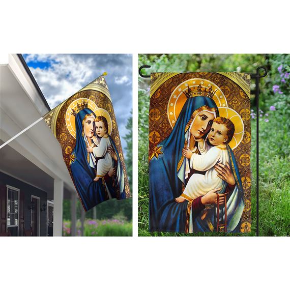 OUR LADY OF MT. CARMEL FLAG SET