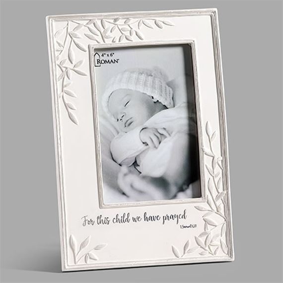 FOR THIS CHILD WE HAVE PRAYED - FRAME 9"H