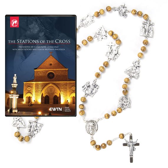 STATIONS OF THE CROSS CHAPLET & DVD SET