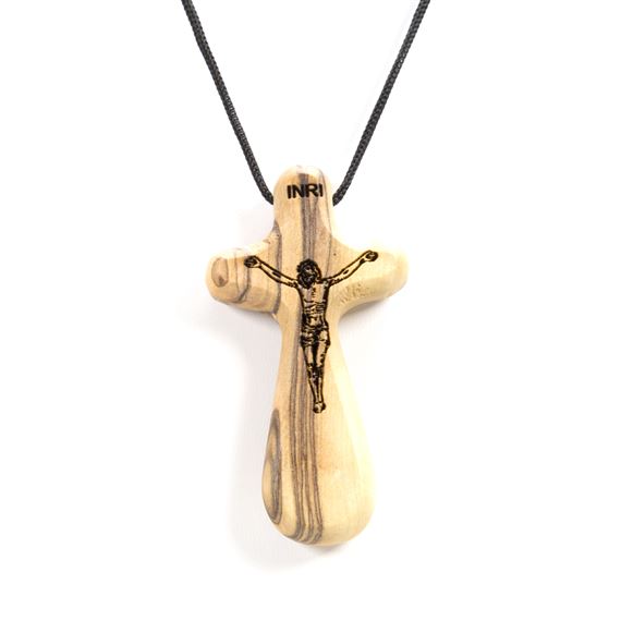 COMFORT CRUCIFIX NECKLACE - JESUS LOVES YOU!