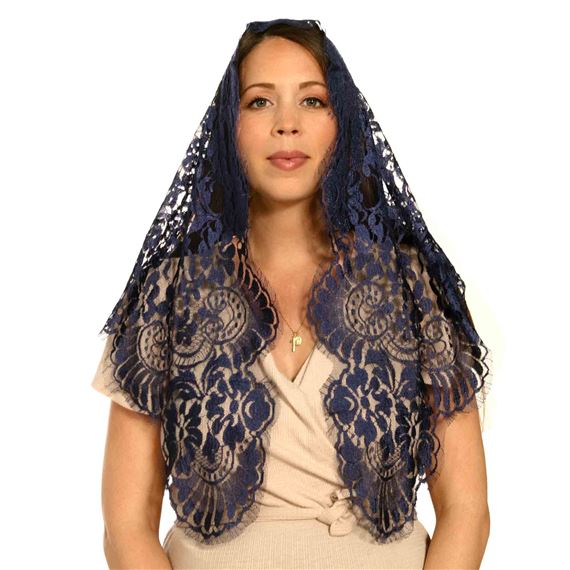 REAL FRENCH LACE MANTILLA - FRANCESA