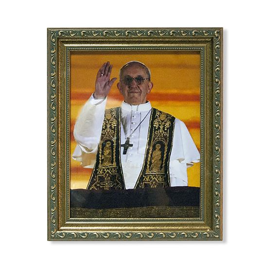 POPE FRANCIS - PAPAL BLESSING - 10" x 12"