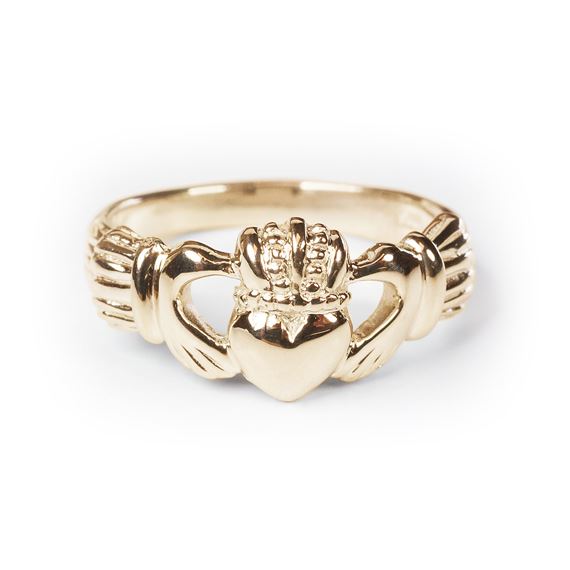 14kt Gold Claddagh Ring