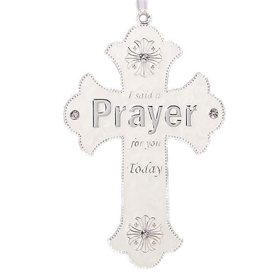 I SAID A PRAYER FOR YOU TODAY DECORATIVE CROSS