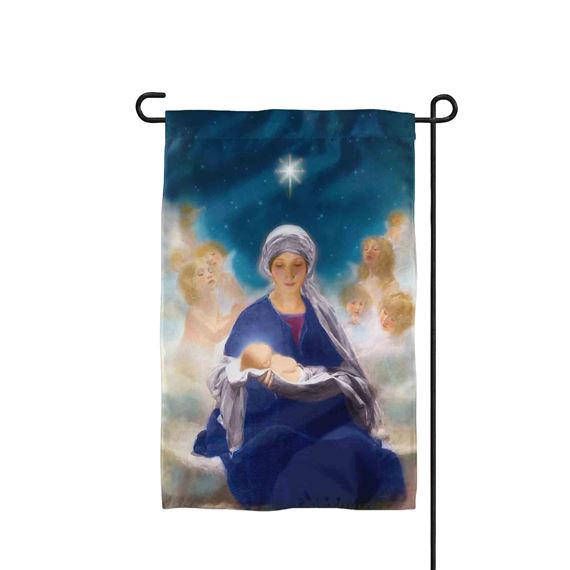 STAR OF BETHLEHEM GARDEN FLAG
