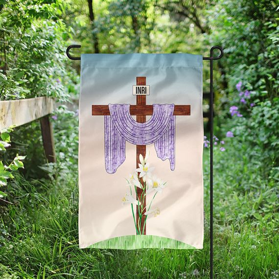 EASTER GARDEN FLAG | EWTN Religious Catalogue