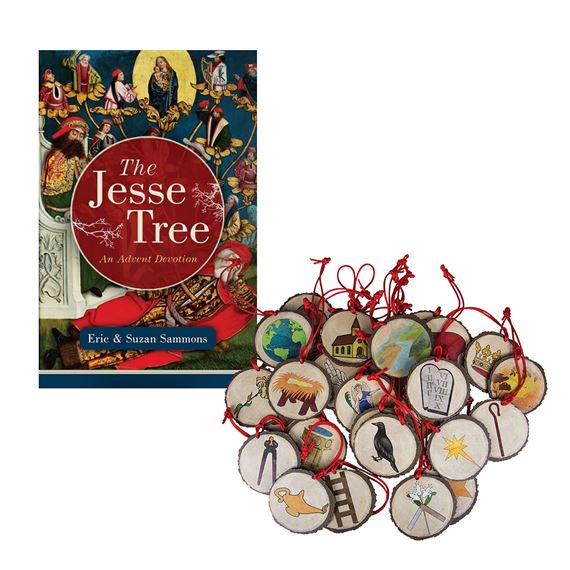 JESSE TREE ORNAMENTS AND BOOK SET
