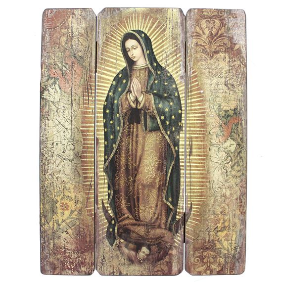 OUR LADY OF GUADALUPE PANEL PLAQUE