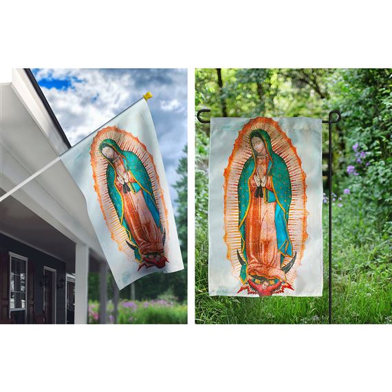 OUR LADY OF GUADALUPE FLAG SET