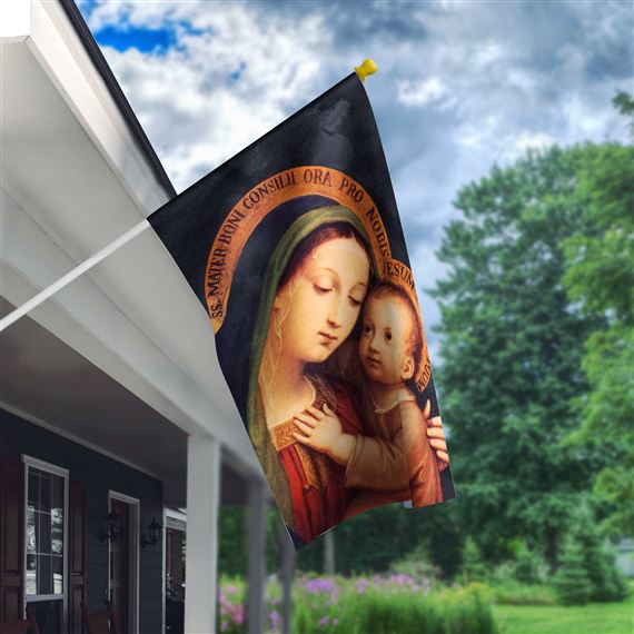 OUR LADY OF GOOD COUNSEL HOUSE FLAG