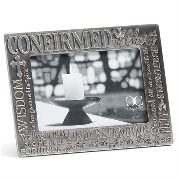 CONFIRMED IN CHRIST PICTURE FRAME - 8" x 6"