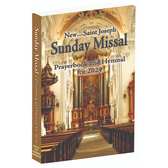 SAINT JOSEPH SUNDAY MISSAL PRAYERBOOK AND HYMNAL FOR 2024