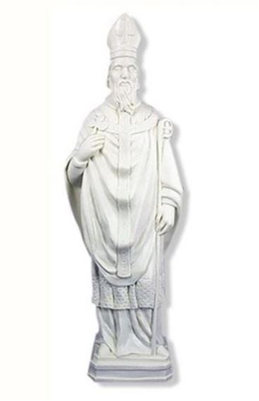 ST. PATRICK OUTDOOR STATUE - 24" WHITE