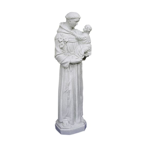 ST. ANTHONY OUTDOOR STATUE - 24" GRAY