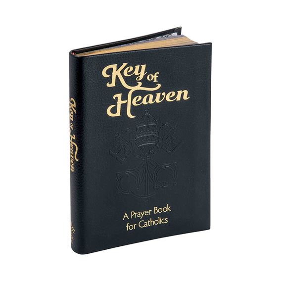 KEY OF HEAVEN - A PRAYER BOOK FOR CATHOLICS (BLACK)