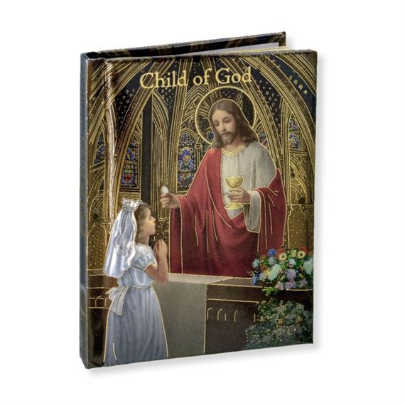 CHILD OF GOD FIRST COMMUNION PRAYER BOOK - GIRL'S