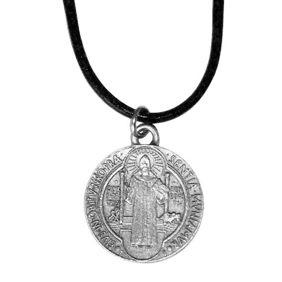 ST. BENEDICT MEDAL ON ADJUSTABLE CORD