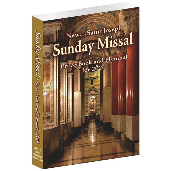 SAINT JOSEPH SUNDAY MISSAL PRAYERBOOK AND HYMNAL FOR 2026