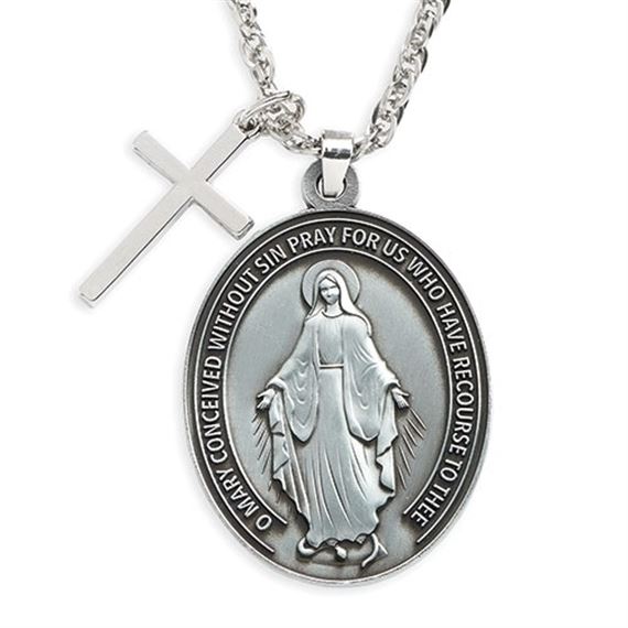 MIRACULOUS MEDAL CAR MEDAL