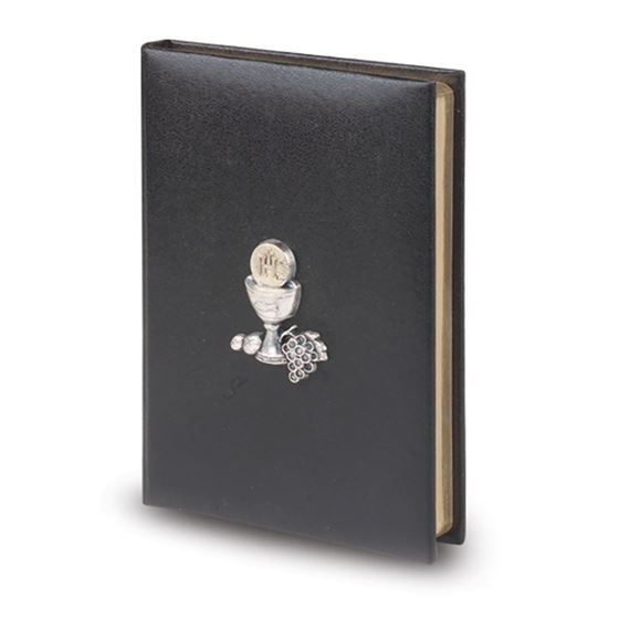 BLESSED TRINITY CHILDREN'S COMMUNION MISSAL - BLACK PADDED COVER