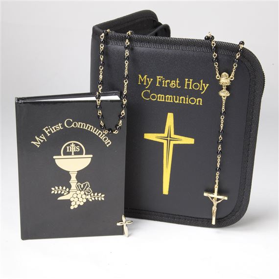 BOY'S FIRST COMMUNION SET WITH CASE EWTN Religious Catalogue