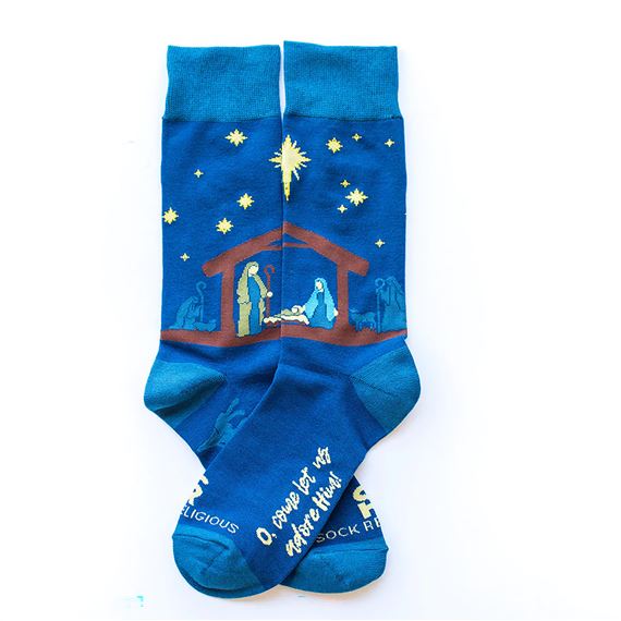 NATIVITY - ADULT SOCKS