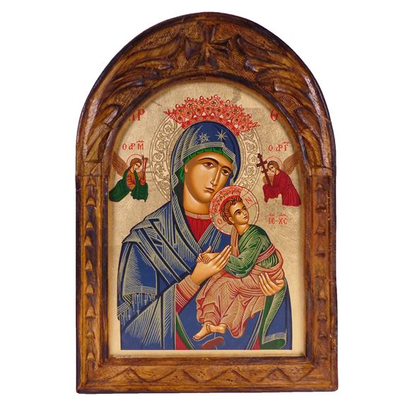 OUR LADY OF PERPETUAL HELP GREEK ICON - 13"