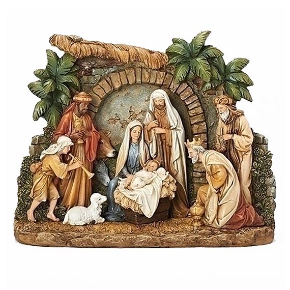 ADORATION OF THE MAGI WITH HOLY FAMILY 13-INCH