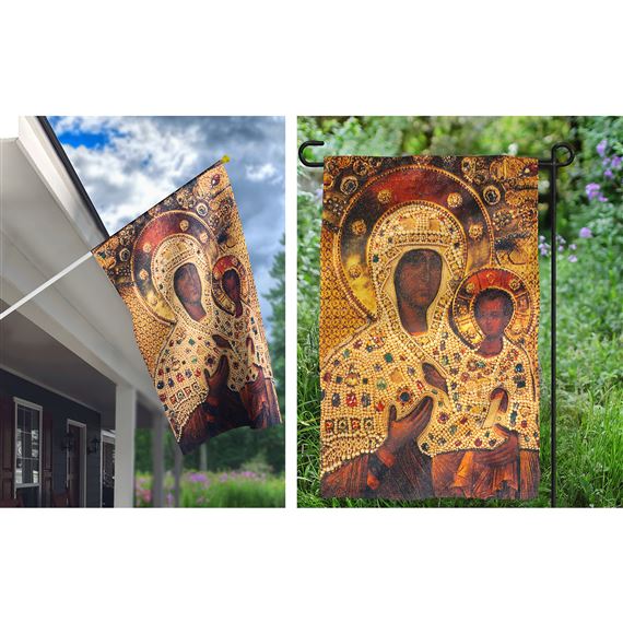 VIRGIN OF SMOLENSK FLAG SET